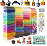 PERDAY Clay Super Light DIY Air Dry Muticolor Pack of 12 Packet Different Color