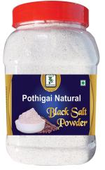 Pothigai Natural Traditional Black Salt Powder/Kala Namak Non Iodized for Weight Loss & Healthy Cooking, Natural Substitute of White Salt 1kg