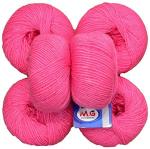 M.G Enterprise yarn, Baby wool dos Melon Pack of 6 pc 25 gm each