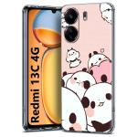 Fashionury Soft Silicon Slimfit Back Cover for Redmi 13C 4G Stylish Printed Back Cover for Redmi 13C 4G -D0470