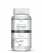 Vokin Biotech Collagen Supplement for Shiny Hair, Strong Nails, Optimal Skin, Joint Care (90 Capsules)