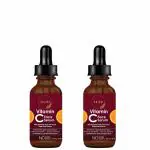 SAJERI Vitamin C Serum For Face with Hyaluronic Acid, Retinol & Amino Acids - Boost Skin Collagen,Hydrate & Plump Skin, Anti Aging & Wrinkle Facial Serum | Orange Flavour | 30ml | Pack 2