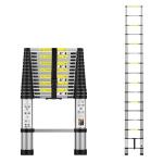Eleganza Aluminium Telescopic Ladder 3.8 MTR Pack of 2