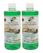 SWACCH Dog Shampoo (500ML) (Combo Pack of 2) NEEM ALOVERA