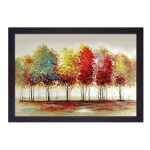 Masstone Tree of Life Wall Painting | Wall Painting with Frame (50X35 CM) | Tree of Life Wall Decor Painting | Painting for Wall Decoration | Tree of Life Wooden Wall Hanging | Painting for Bedroom