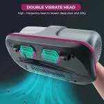 PRIMEPICK Portable Smart Vacuum Cleaner Upgraded Cordless UV Vacuum Cleaner, Handheld Deep Mattress Vacuum Cleaner, Effectively Cleans Bedding, Sofas, Carpets and Other Fabric Surfaces (Purple)