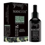 MAN CODE Multi Action Night Repair Face Serum For Men 30ml | Skin Firmness Reduces Dullness | Uneven Texture Vanishes Dark Circle | Pack Of 1