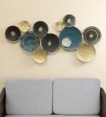 vedas Yuka Round Abstract Wall Decor Hanging & Wall Mounted Sculpture Home Decor