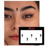 Comet Busters Black Bindi For Women