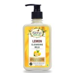 ALENA LEMON CLEANSING MILK FOR MEN & WOMEN - 400ML | Hydrating Cleanser With Lemon Extracts | Removes Dirt, Grime, Wet & Dry Make-up | Gentle & Safe | For All Skin Types | SPA SIZE |