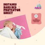Adore Insta Dry Bed Protector Sheet Small - salmon rose