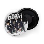 Dhcrafts White Metal K- Pop Nct D2 Printed Fridge Magnet, 5.8 Cm