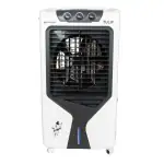 Summerking Tulip Air Cooler for Home with Powerful Air Throw | Honeycomb Technology with Inverter Compatible (70L, White & Black)