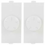 CONA Status 9376 Mini 4Step FanRegulator,White-Pack of 2|Modular Fan Regulator 80W/240V|FanRegulator