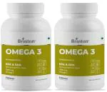 Hohner Omega 3 Veg, EPA and DHA Rich Sourced from Green Algae 1000mg | 60 Veg Capsules x Pack of