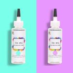 Kadam Tie Dye Bottle Combo, Dye Activator - Color Fixative Included, (Combo 3 : Mint Green - Mauve) Combo 3 - Mint Green, Mauve Dye Activator
