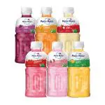 MOGU MOGU Multi Flavour Mix Fruit Juice with 25% NATA De Coco 320ML - Pack of 6