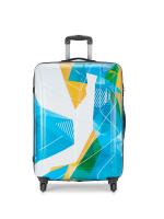 Safari Luma Printed Hardsided Large 4W Printed Trolley Bag Hard Luggage