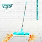 UNIQUE STYLE wiper for floor cleaning Light weight with Foldable Long Metal Handle Rod & virgin plastic Blade (16X42in) with Synthetic EVA Rubber for floor drying (pack of 1)