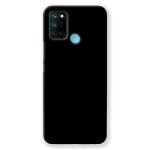 MobiEra Realme 7i Plain Black Design Plastic Hard Case Cover