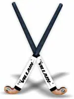 THE VILLAIN Sturdy Wooden Hockey Stick | for Practice and Beginners | Pack of 2 Hockey Stick - 93.98 cm  (Assorted)