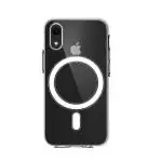 LIRAMARK Magnetic MagSafe Compatible Protective Clear Case for Apple iPhone XR (Transparent)