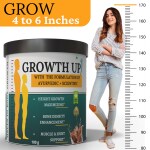 Divya Shakti Ayurveda | Growth up Powder - Ayurvedic Height Increase Formula for Height Enhancer of the Body After 18, Height Increase Medicine