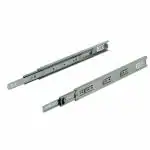 Hafele Ball Bearing Slides Side Mounted Full Extension Black Load BBR-SSM-45kg-18In