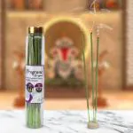 S K D Kewda Fragrance Organic Puja Agarbatti Incense Sticks, Low Smoke And Zero Charcoal, 100 Gram
