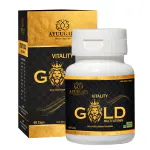 Ayuugain Vitality Gold Capsule for Men with Shilajit, Safed Musli etc. | For Stamina, Energy, Strength & Endurance Boost