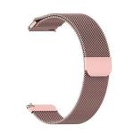 LIDDU Stainless steel Smart Watch Strap for OnePlus 22mm (Rose Gold)