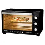 Inalsa 19-Litre MasterChef 19 BKR OTG-1300W, Motorised Rotisserie & Temperature Selection|6 Stage Heat Selection|Powder Coated Finish Oven Toaster Grill (OTG) (Black)