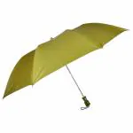 Fendo 2 Fold Umbrella For Men's and Women's | Wind And RainProof Umbrella - 2 Fold With Auto Open And Close (Mehndi,24.5 In)