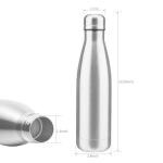 DP FASHION Thermosteel 24 Hours Hot and Cold Water Bottle, 1 Piece, Silver
