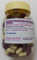 Devils Claw DH Herbal Supplement Capsules 120 Caps Jar - DoctorKC Herbal