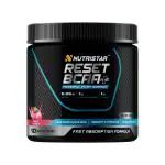 NUTRISTAR Reset BCAA Plus Powder For Intra-Workout | 10 Servings | Vegetarian | Muscle Recovery, Growth & Strengthening | Prevents Muscle Loss (100g, Fruit Punch)