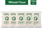 Goshudh Whole Wheat Flour 2500 g (500g X 5 Pack)