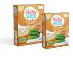 Babyvita Wheat-Banana Powder Mix No Preservatives| No Added Vitamins| Minerals(300g+ 200g, Pack of 2)