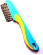 QD Non Toxic Handle Hair Lice Nit Egg Remover Comb Suitable for All Hair Type - 5.2 cm