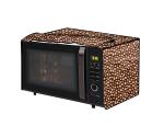 The Furnishing Tree Microwave Oven Cover for IFB 25 L Convection 25BC4 Polka dot Pattern Brown