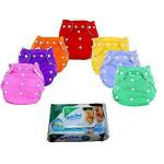 Chinmay Kids Multicolor Baby Premium Cotton Nappies Washable Reusable and Wipes (1M - 2 Y+ )