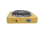 OQUA Electric Hot Plate Induction Cooktop 1000 W Sealed ISI Marked Theeta Electric Coils - Yellow