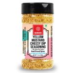 SARANZ Yellow Mustard Cheesy Dip Mix Jain Exotic Jain Seasoning 100 Grams(SJ)
