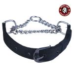PETS LIKE Dog Choke Collar| Dog Chain Collar Comes with Black Color 32MM