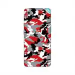 GADGETSWRAP Premium Material Skin Vinyl Decal Sticker Compatible With Oneplus Nord - Red Camo