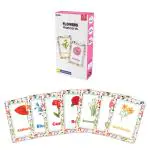 Festiko 1 Set of 30 Pcs Flowers Flash Cards, Flowers Flash Cards for Kids, Easy & Fun Way of Learning, Flashcards For Toddlers and Kids