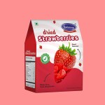 Delicious Dried Strawberries | Strawberry Dry Fruit | 100% Natural & Organic Strawberries | Delicious Healthy Strawberry | Vacuum Pack | 200Gms | - Delicious Brand