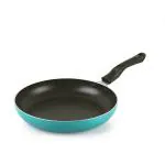 Cello Green Aluminium Non Stick Fry Pan Induction Base With Detachable Handle