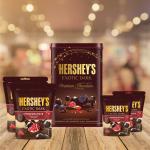 Hershey's Exotic Dark Tin Gift Pack (Pomegranate), 266 g Pack of 1
