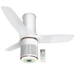 Havells Stealth Puro Air 1250MM Peral White Lt Copper Ceiling Fan WIth Remote Control